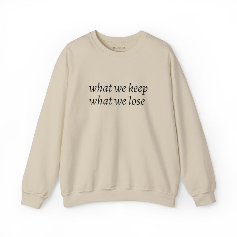 What We Keep, What We Lose
